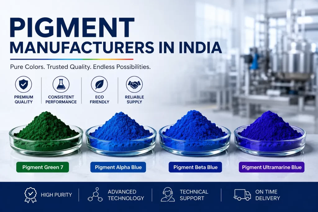 Pigment Manufacturers in India Sayan Greenochem